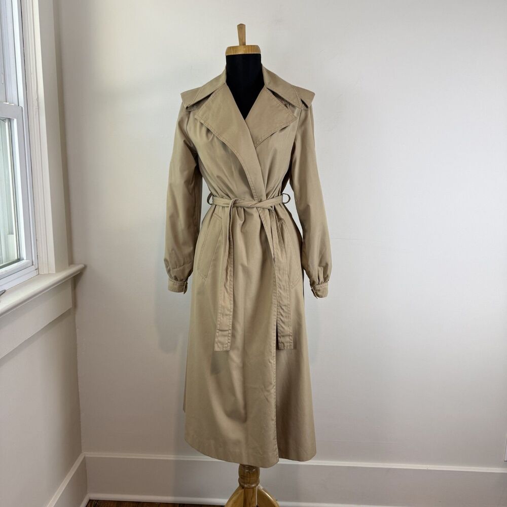 Vintage Foxrun II Trench Coat | Horse Riding Novelty Lining